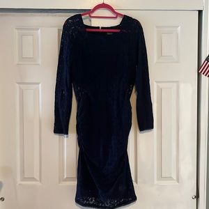 NWT! Navy blue lace dress